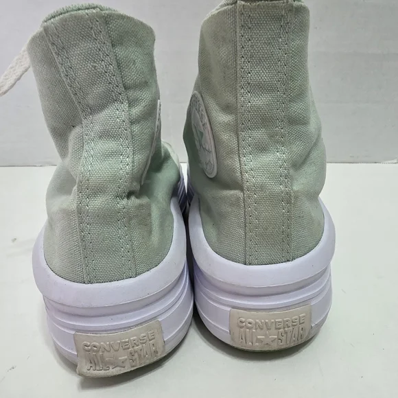 Converse All Star Chuck Taylor Mint Green High Top Shoes Sz 6 A01800C - Picture 10 of 13